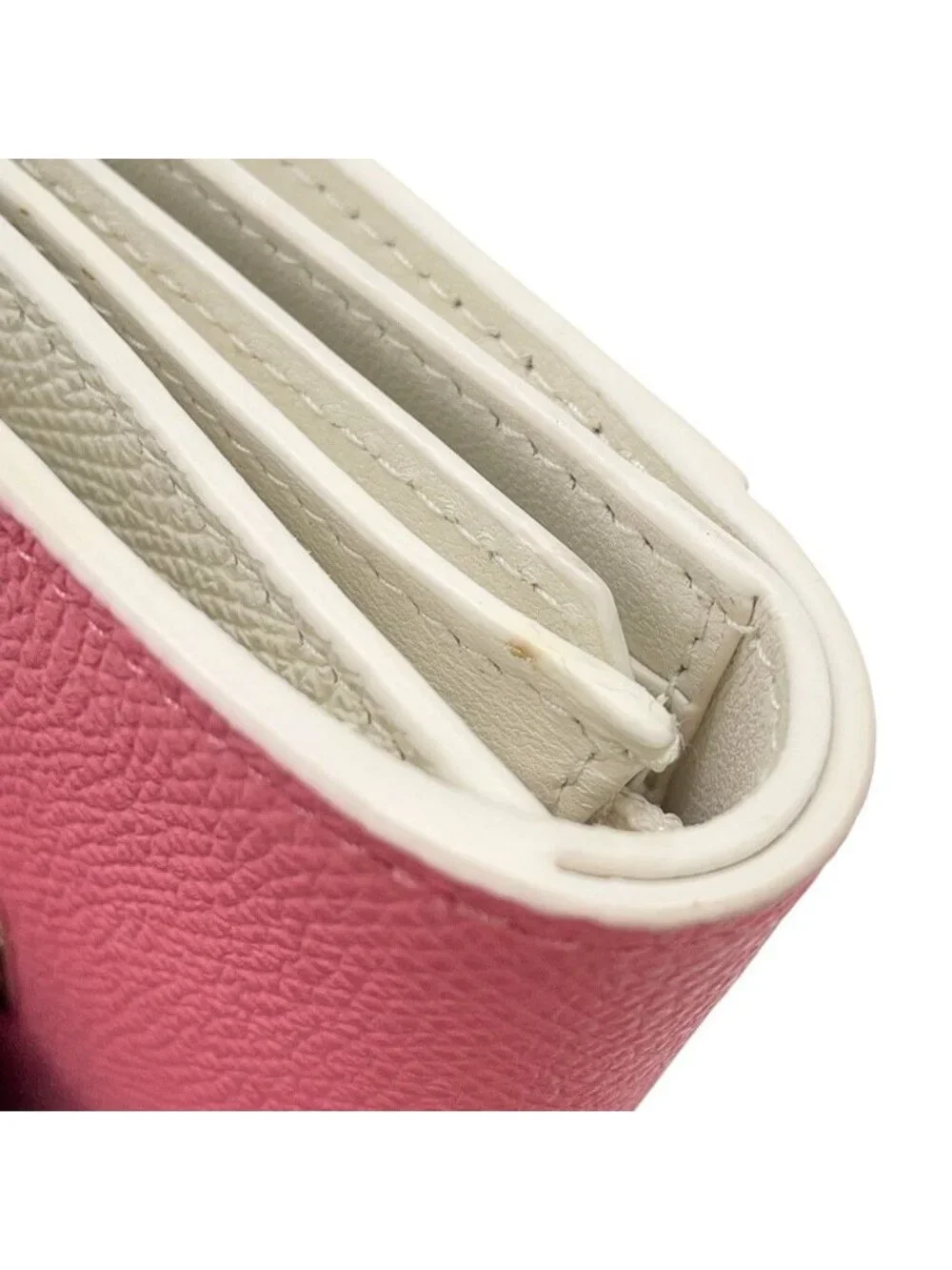 Dior Trifold Wallet 30 Montaigne Lotus Bicolor